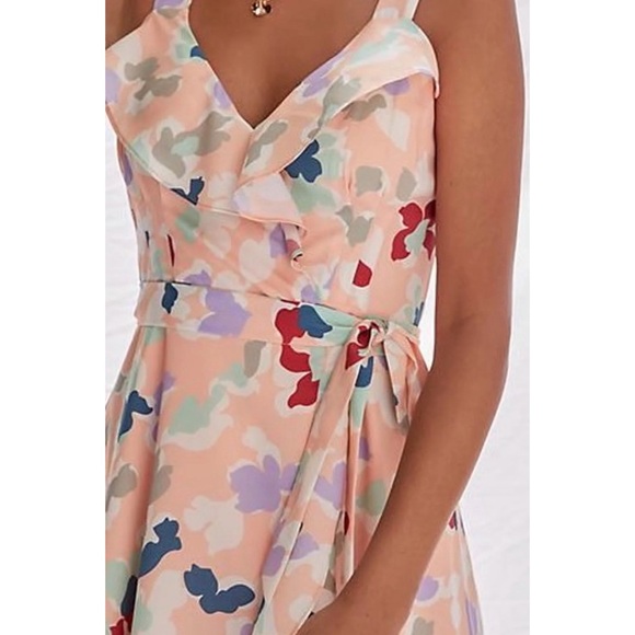 Anthropologie Hutch Garden Party Wrap Midi Dress NWT Size Small - Picture 5 of 15